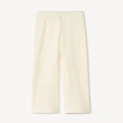 Losse joggingbroek in fleece effen meisjes