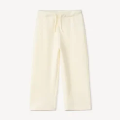 Losse joggingbroek in fleece effen meisjes