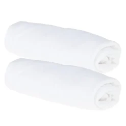 Lot de 2 draps housses - 60x120 cm