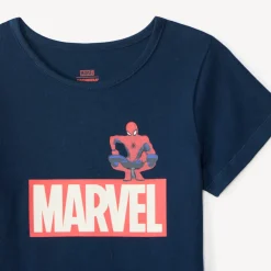 Lot de 2 maillots de corps manches courtes Spider-Man Marvel garçon