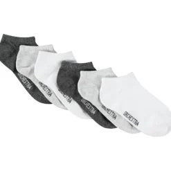 Lot de 6 paires de chaussettes courtes unies