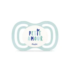 Lot de 2 sucettes en silicone anatomique extra fine jour et nuit 0-6M (modèle aléatoire)