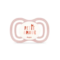 Lot de 2 sucettes en silicone anatomique extra fine jour et nuit 0-6M (modèle aléatoire)