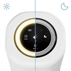 Luchtreiniger Clean connected 3 in 1 nachtlamp en geluid