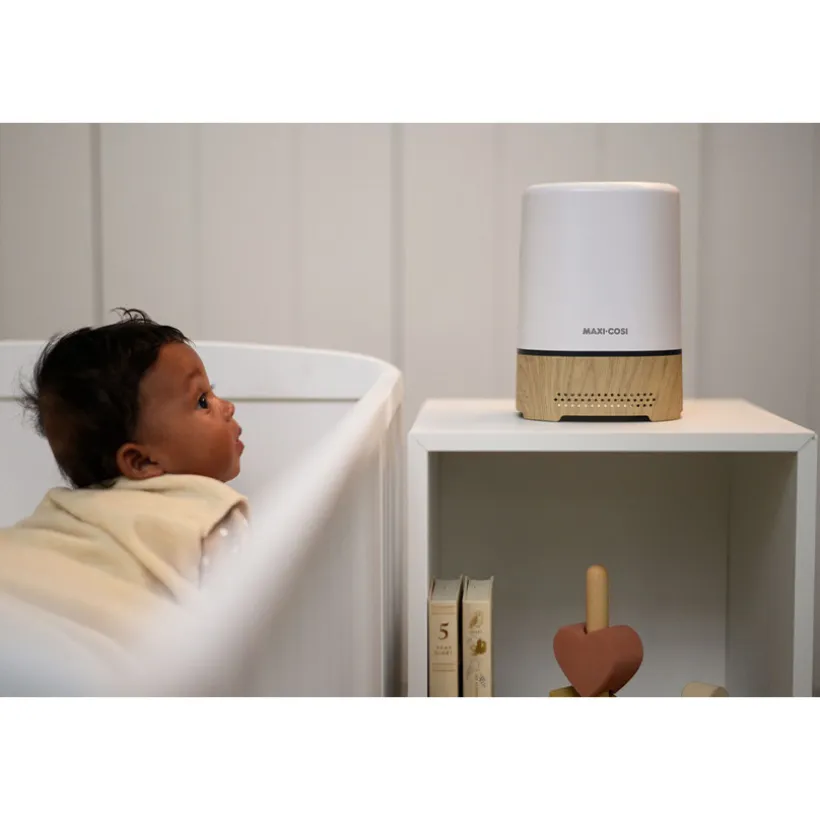 Luchtreiniger Clean connected 3 in 1 nachtlamp en geluid