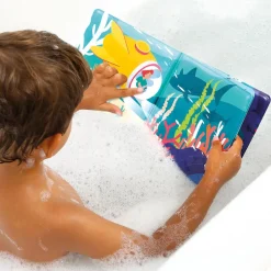 Ludi badboek met magische waterpagina's oceaanthema