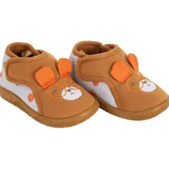 Ludieke eekhoorn booties voor baby jongen