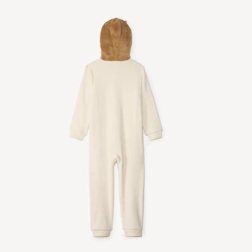 Ludieke kerst surpyjama in sherpa meisjes
