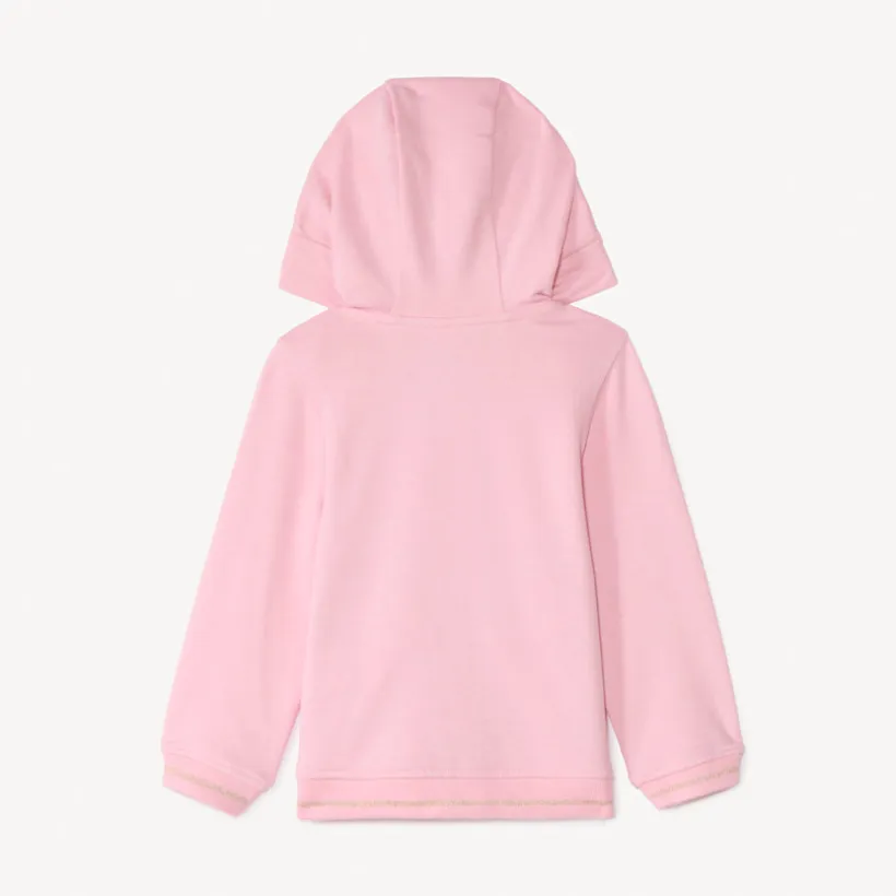 Ludiek fleece vest met capuchon voor meisje baby