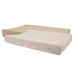 Luierkussen Hoes badstof 2 stks 50x70cm Wild Roze/Biscuit
