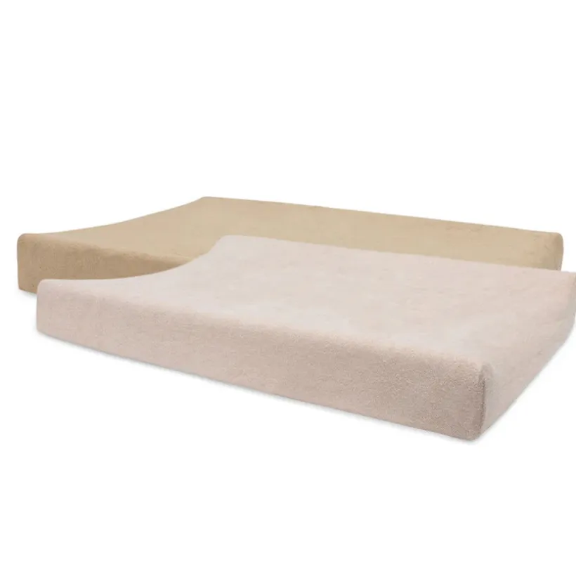 Luierkussen Hoes badstof 2 stks 50x70cm Wild Roze/Biscuit