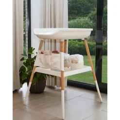 Luierkussenhoes voor Balneo-luiertafel Wit