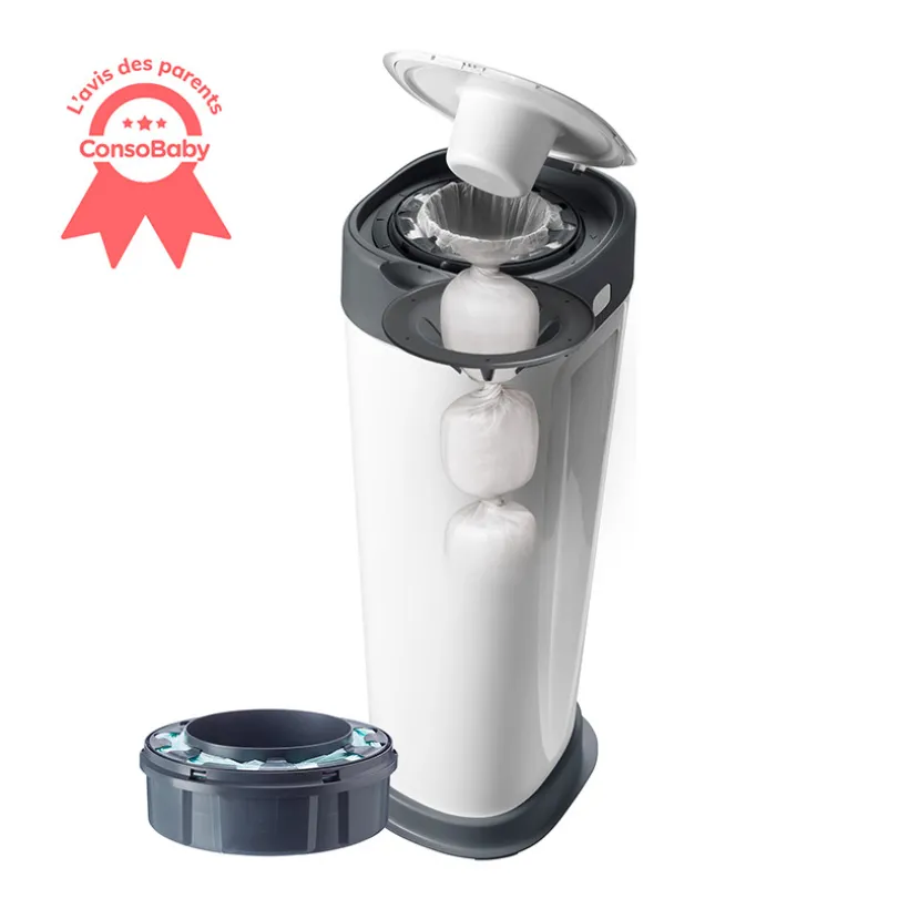 Luiertafel Twist & Click XL wit met navulling Greenfilm van Tommee Tippee