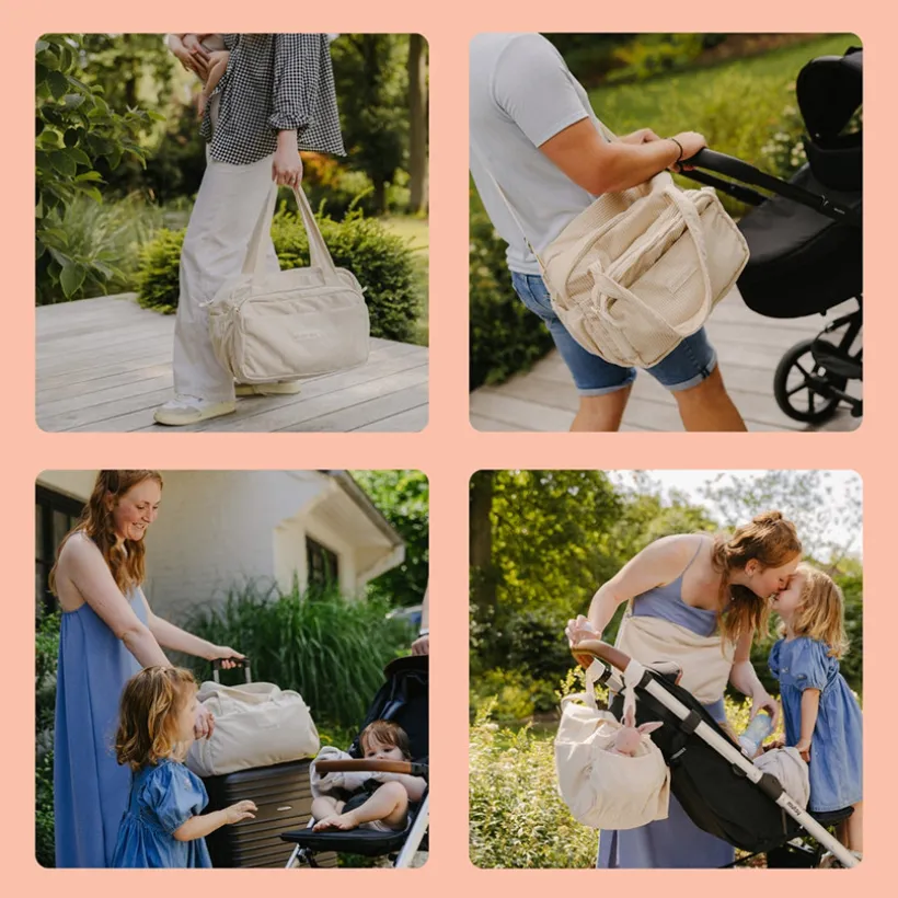 Luiertas Fluffy corduroy Beige