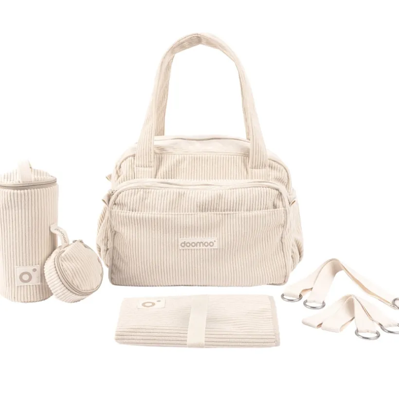 Luiertas Fluffy corduroy Beige