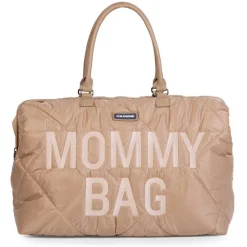 Luiertas Mommy Bag Gewatteerd Beige