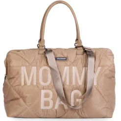 Luiertas Mommy Bag Gewatteerd Beige