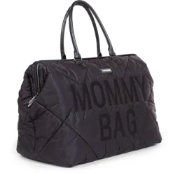 Luiertas Mommy Bag Gewatteerd Zwart