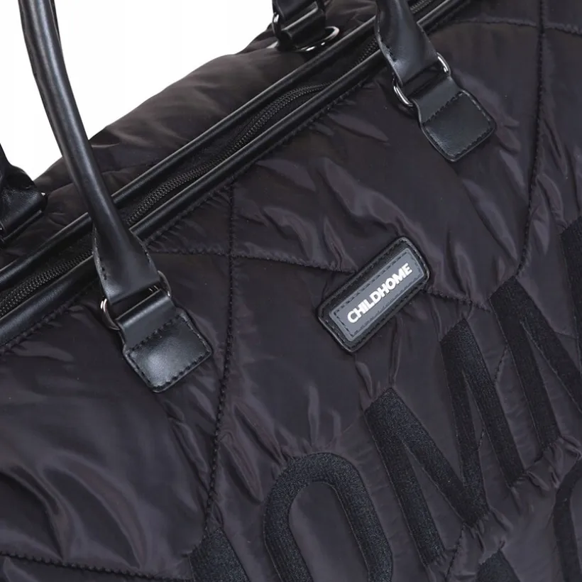 Luiertas Mommy Bag Gewatteerd Zwart