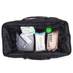 Luiertas Mommy Bag Gewatteerd Zwart