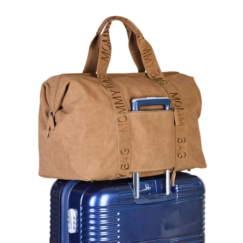 Luiertas Mommy Bag Signature Prestige Hazelnoot