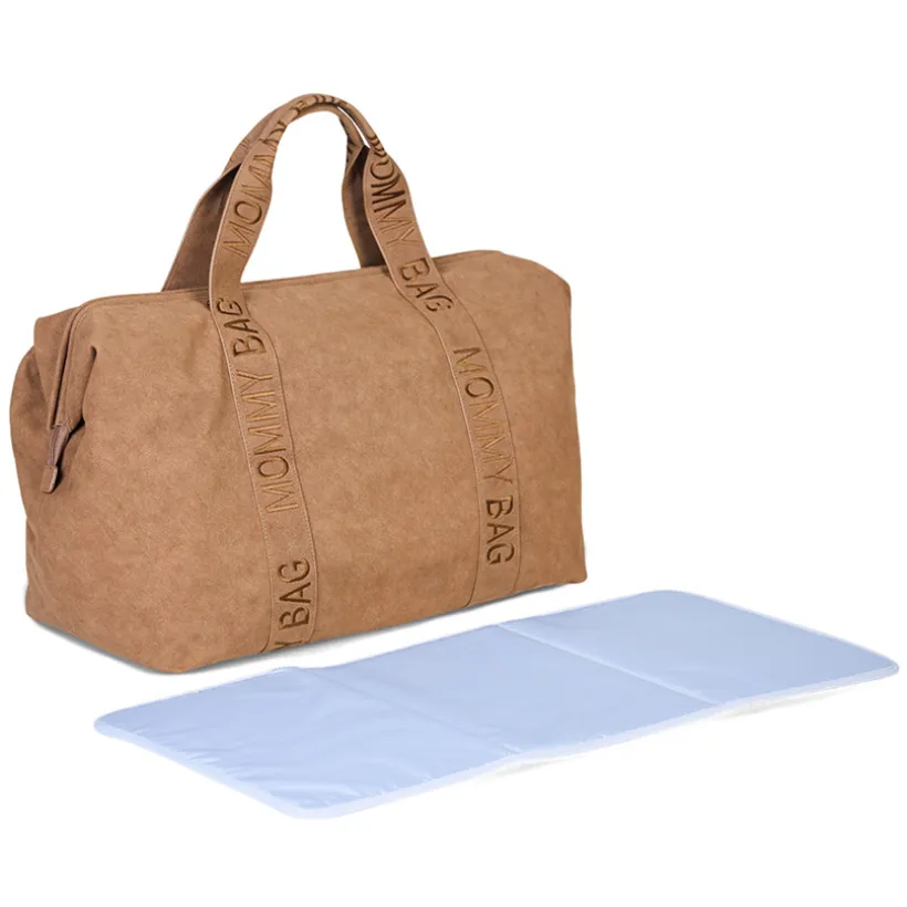 Luiertas Mommy Bag Signature Prestige Hazelnoot