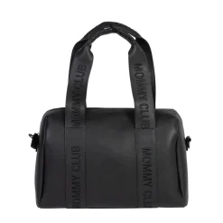 Luiertas Mommy Club Signature Vegan Leder Zwart