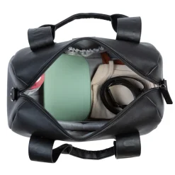 Luiertas Mommy Club Signature Vegan Leder Zwart
