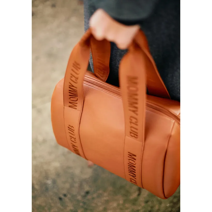 Luiertas Mommy Club Signature Vegan Leder Bruin