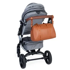 Luiertas Mommy Club Signature Vegan Leder Bruin