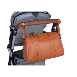Luiertas Mommy Club Signature Vegan Leder Bruin