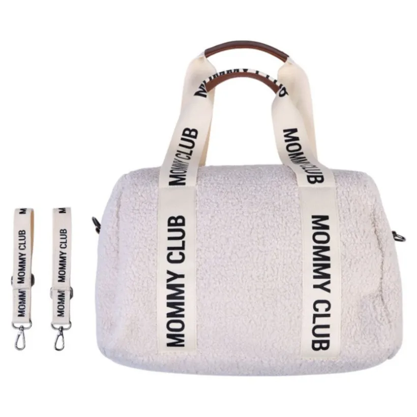 Luiertas Mommy Club Signature Teddy Off-White