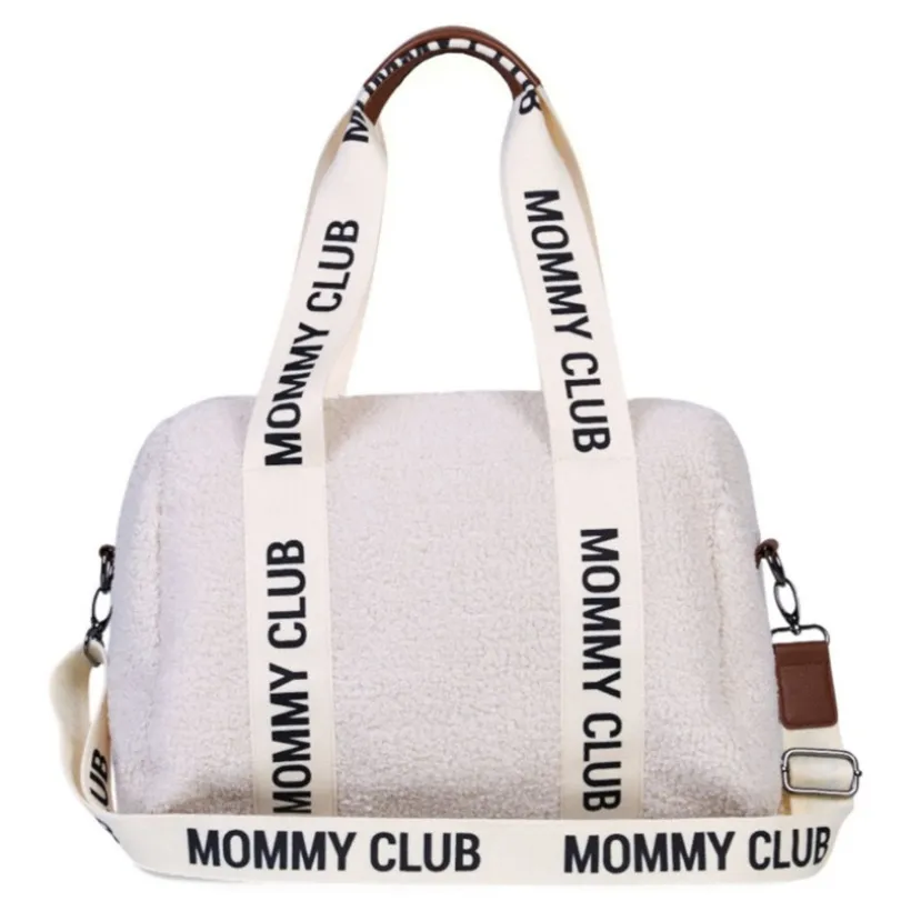 Luiertas Mommy Club Signature Teddy Off-White