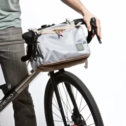 Luiertas multifunctioneel CaravanBag + Hip Seat Warm Silver