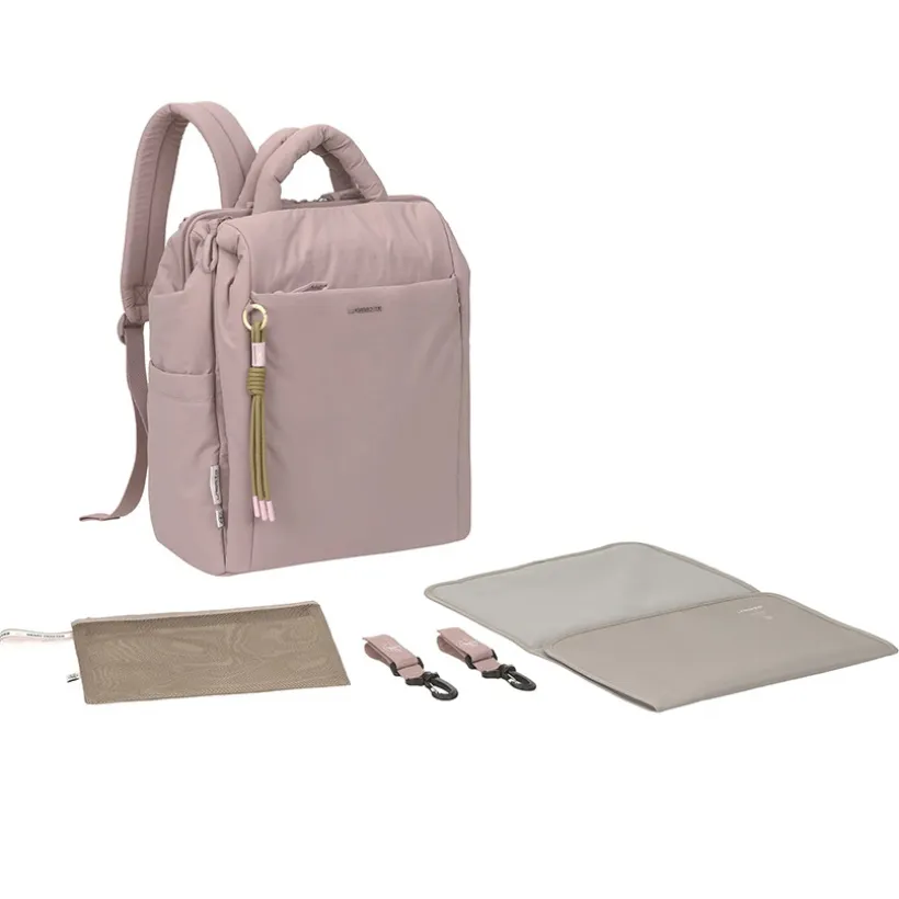Luiertas/rugzak Minoa Powder Rose