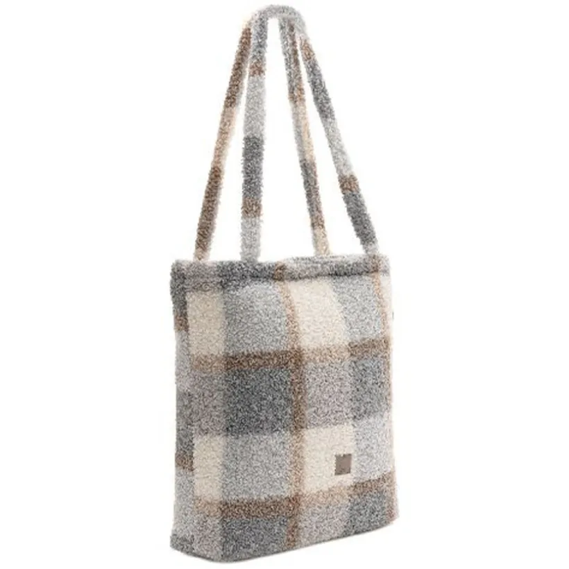Luiertas shopper Check Boucle