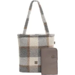 Luiertas shopper Check Boucle