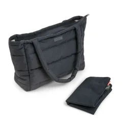 Luiertas shopper gewatteerd Zwart