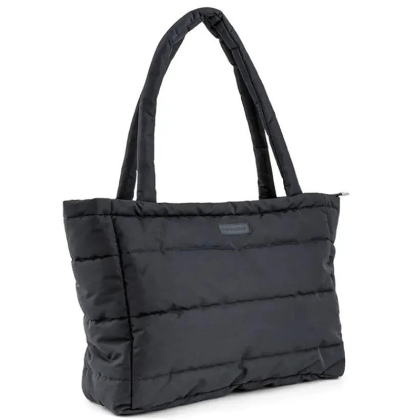 Luiertas shopper gewatteerd Zwart