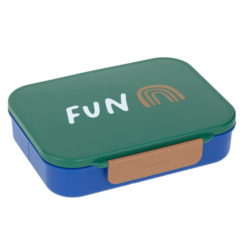 Lunchbox Bento Little Gang Regenboog Groen