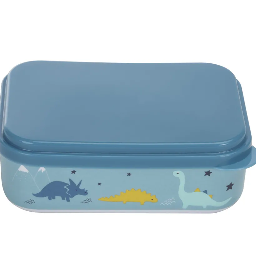 Lunchbox in melamine - Mijn vrienden de dinosaurussen