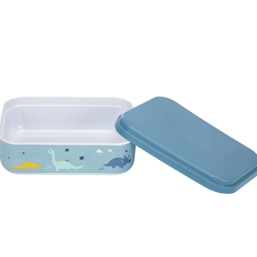 Lunchbox in melamine - Mijn vrienden de dinosaurussen