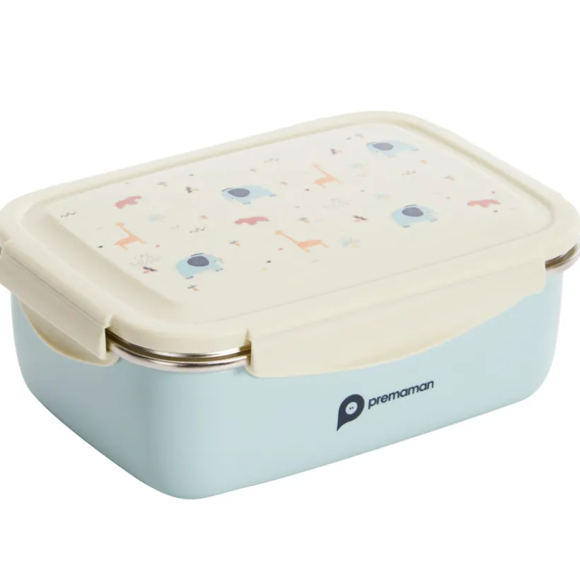 Lunchbox in metaal 850 ml Savanne