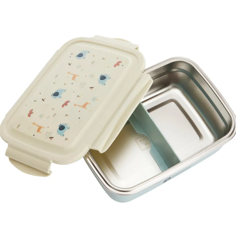 Lunchbox in metaal 850 ml Savanne