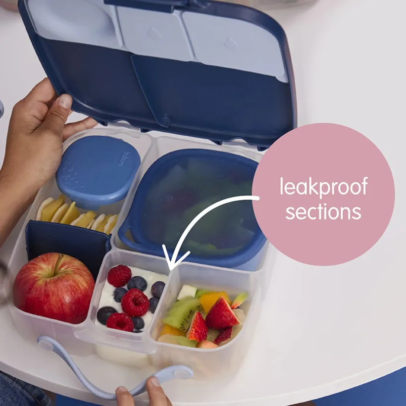 Lunchbox 2L meerdere compartimenten Spearmint