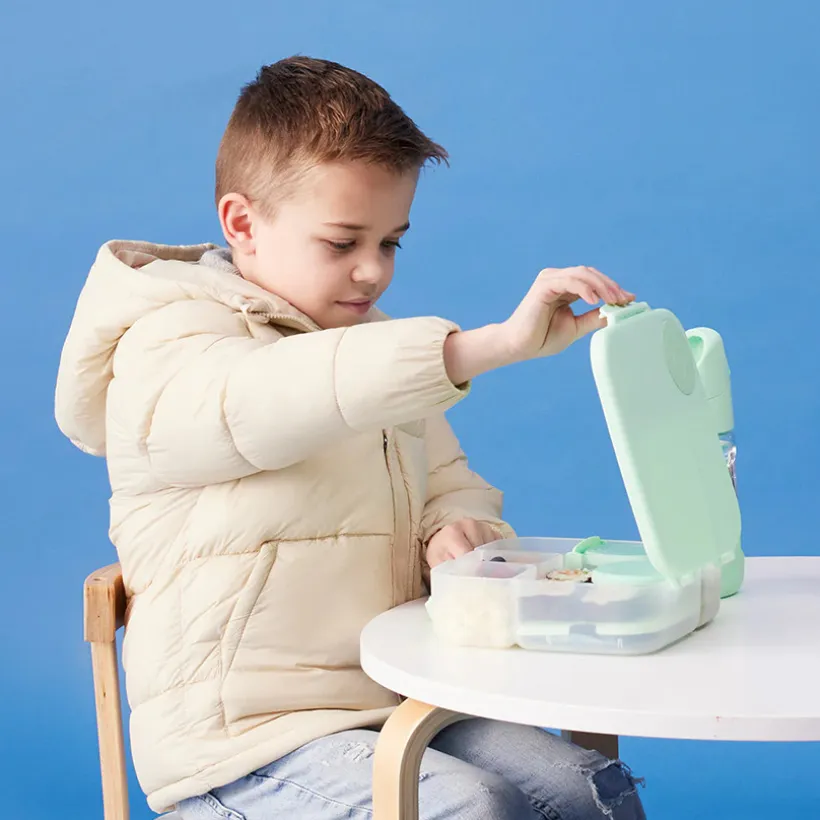 Lunchbox 2L meerdere compartimenten Spearmint