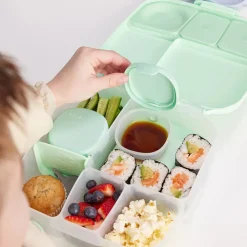 Lunchbox 2L meerdere compartimenten Spearmint