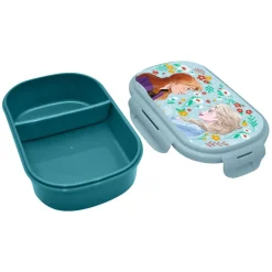 Lunchbox met bestek Frozen Blauw