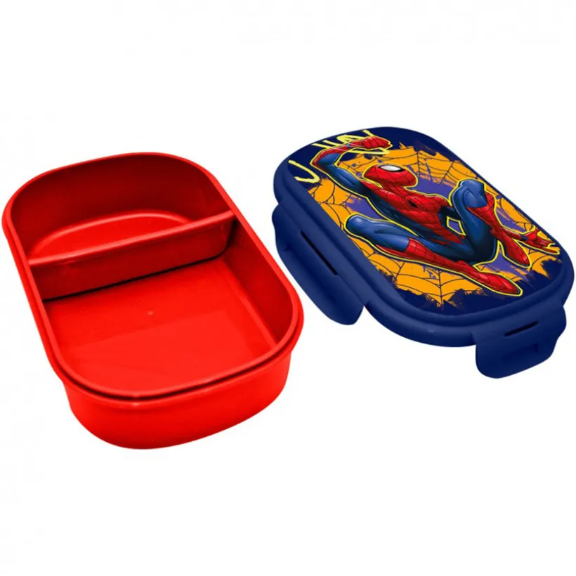 Lunchbox met bestek Spider-Man