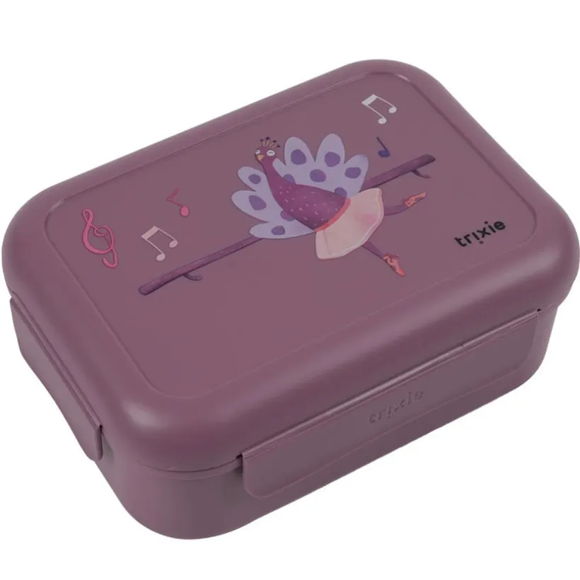 Lunchbox met clips Mrs. Peacock